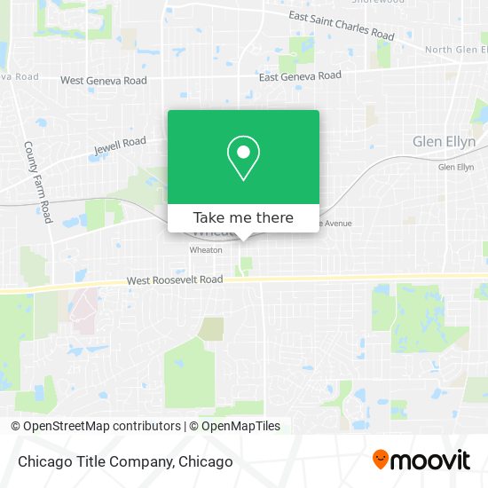Chicago Title Company map