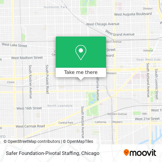 Safer Foundation-Pivotal Staffing map