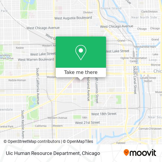 Uic Human Resource Department map