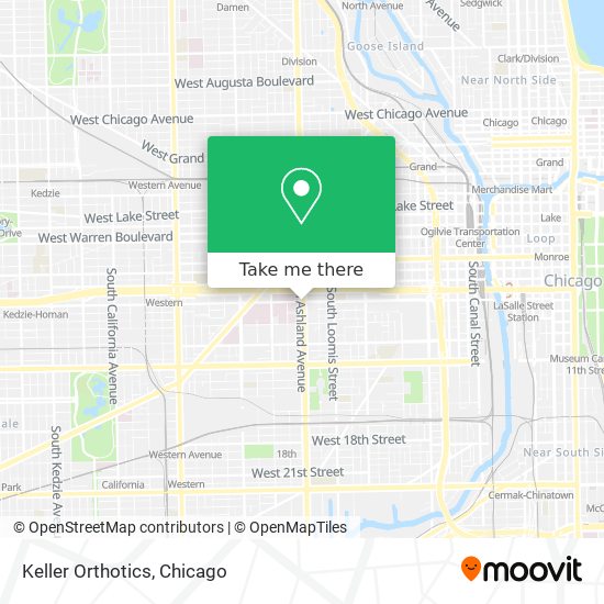 Keller Orthotics map