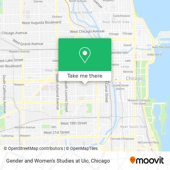 Mapa de Gender and Women's Studies at Uic