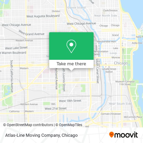 Atlas-Line Moving Company map