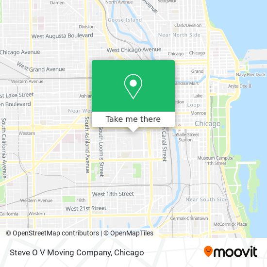 Mapa de Steve O V Moving Company