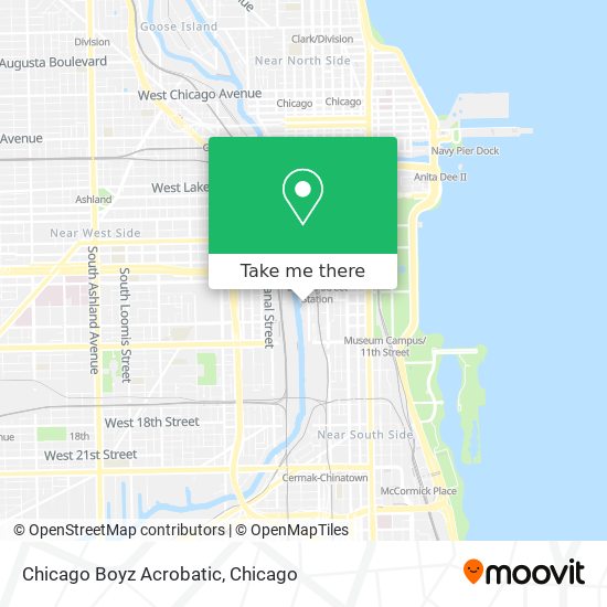 Chicago Boyz Acrobatic map