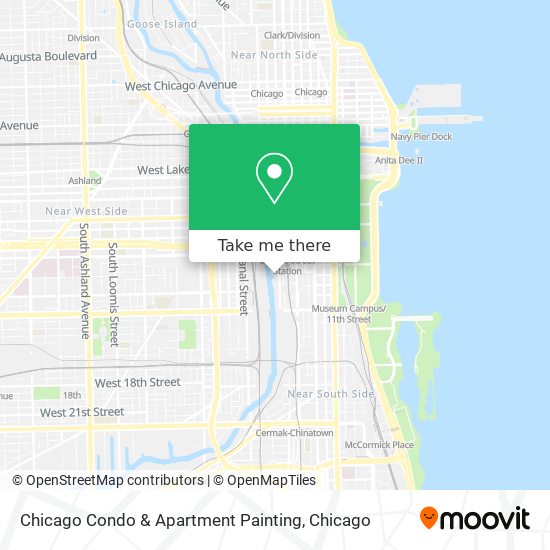 Mapa de Chicago Condo & Apartment Painting