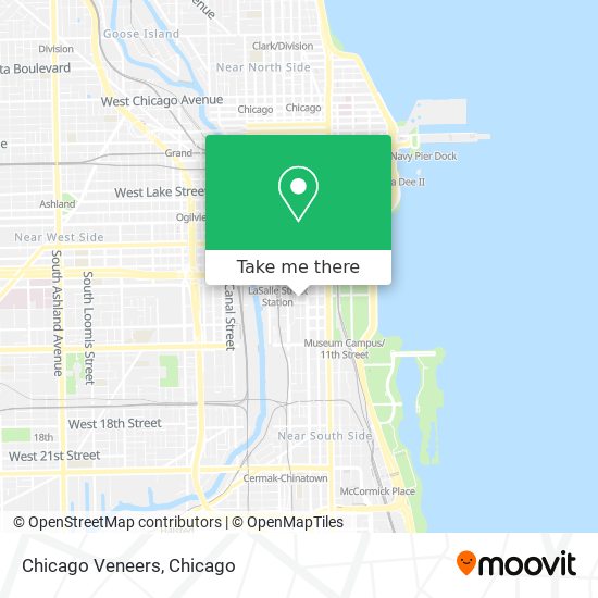 Chicago Veneers map