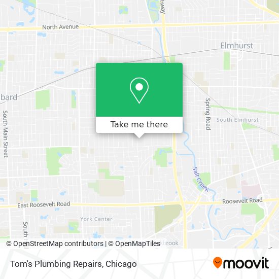 Tom's Plumbing Repairs map