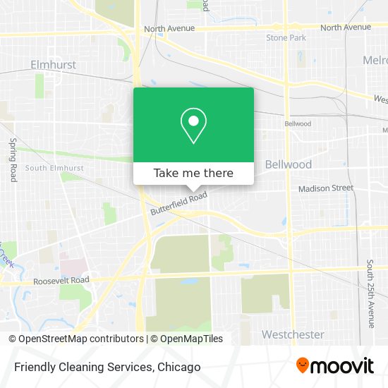 Friendly Cleaning Services map