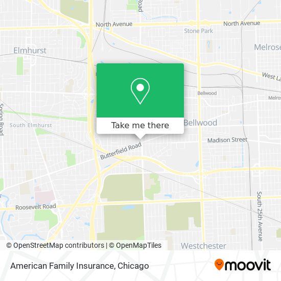 American Family Insurance map