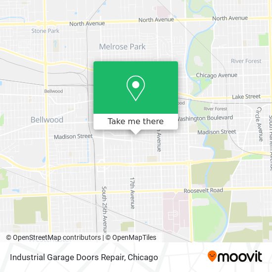 Mapa de Industrial Garage Doors Repair
