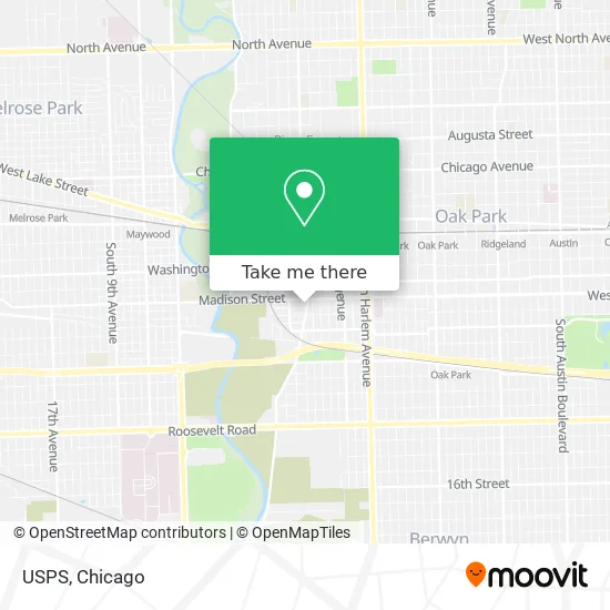 USPS map