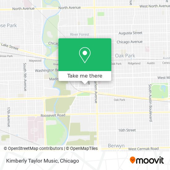 Mapa de Kimberly Taylor Music