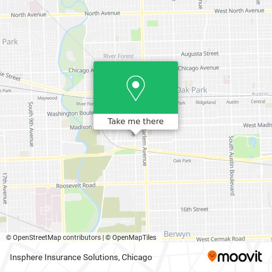 Insphere Insurance Solutions map