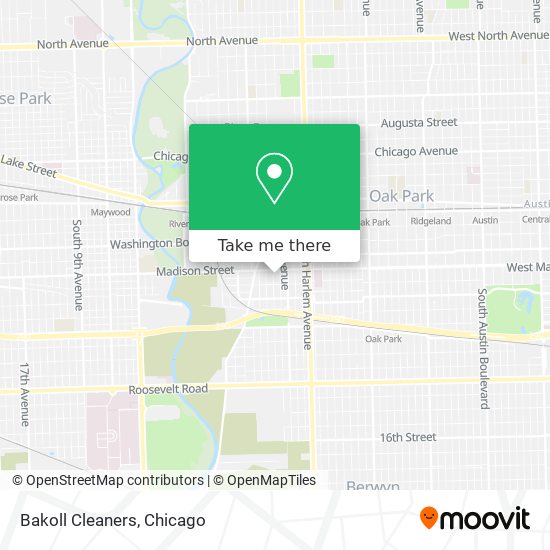 Bakoll Cleaners map