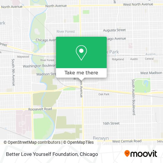 Better Love Yourself Foundation map