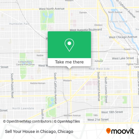 Mapa de Sell Your House in Chicago