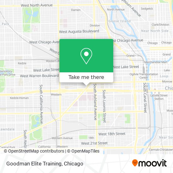 Mapa de Goodman Elite Training