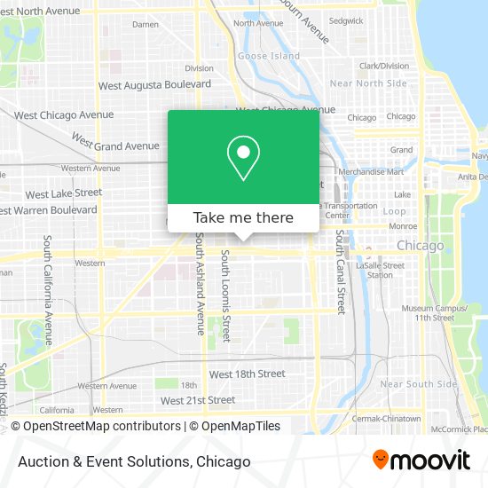 Auction & Event Solutions map