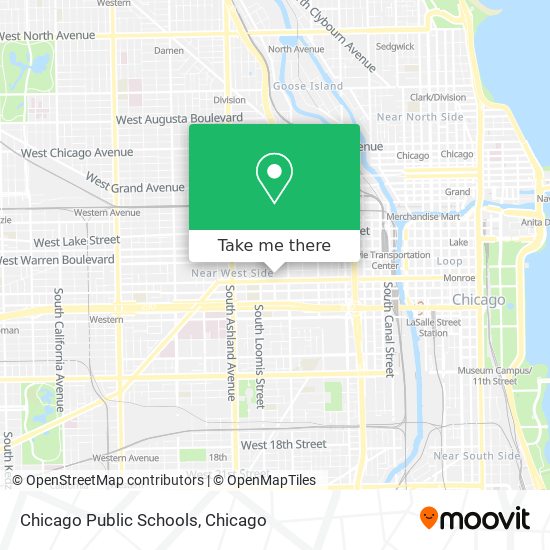Mapa de Chicago Public Schools