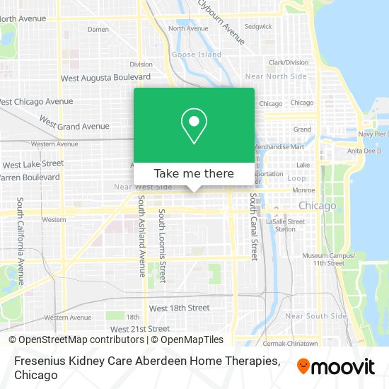 Mapa de Fresenius Kidney Care Aberdeen Home Therapies