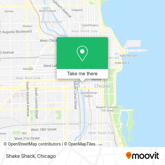 Shake Shack map