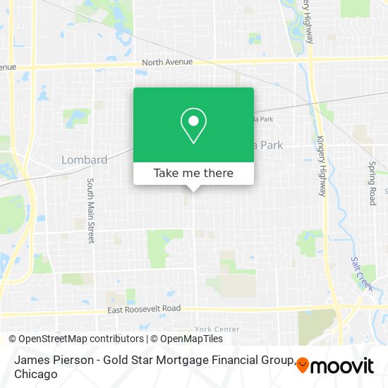 James Pierson - Gold Star Mortgage Financial Group map