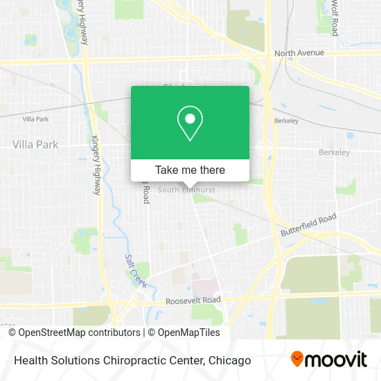 Health Solutions Chiropractic Center map