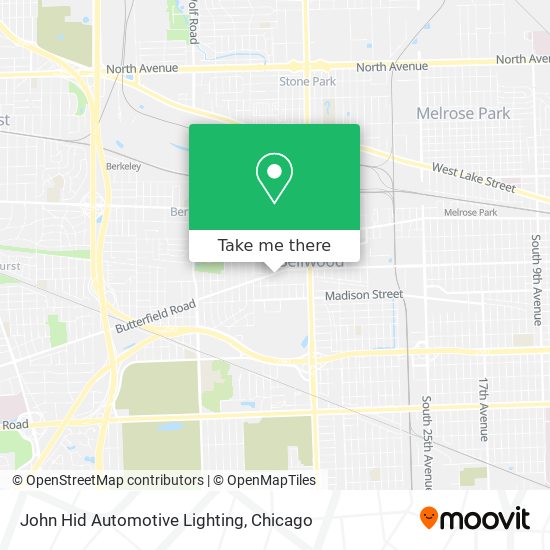 Mapa de John Hid Automotive Lighting