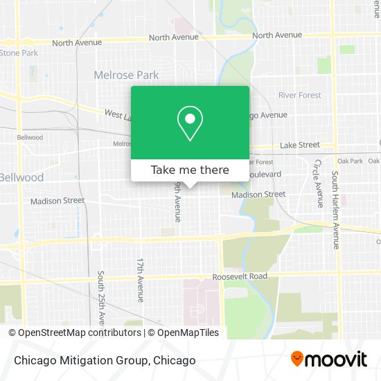 Chicago Mitigation Group map