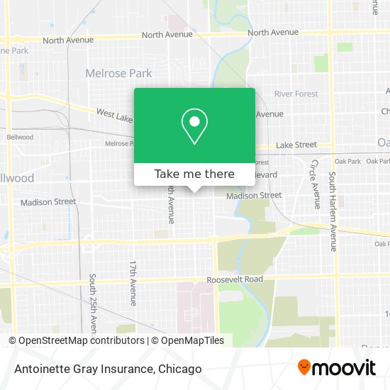 Antoinette Gray Insurance map