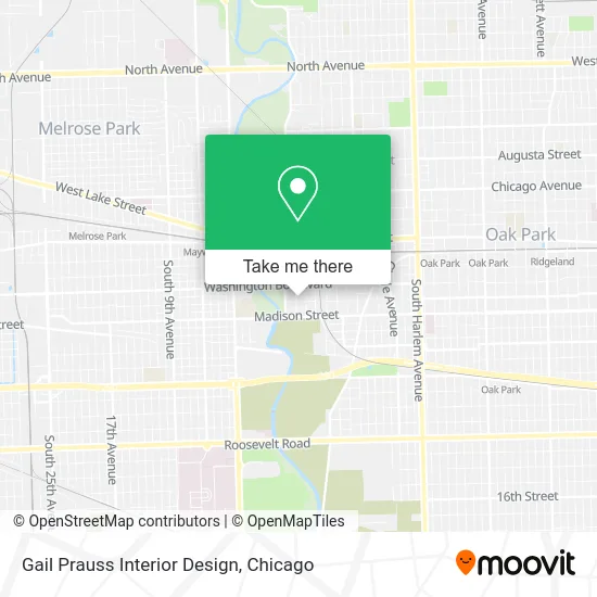 Gail Prauss Interior Design map