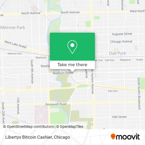 Libertyx Bitcoin Cashier map