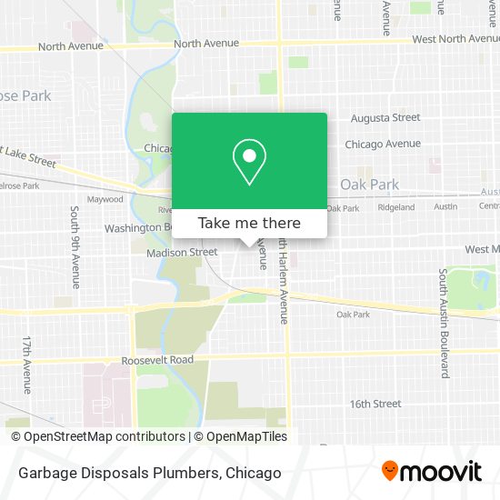 Garbage Disposals Plumbers map