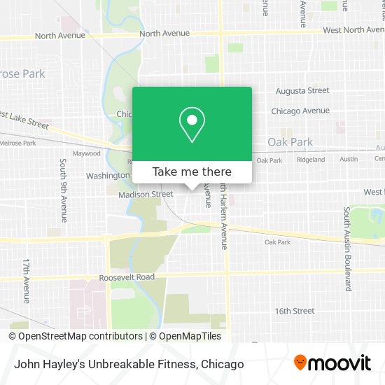 John Hayley's Unbreakable Fitness map