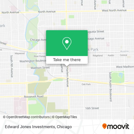 Mapa de Edward Jones Investments