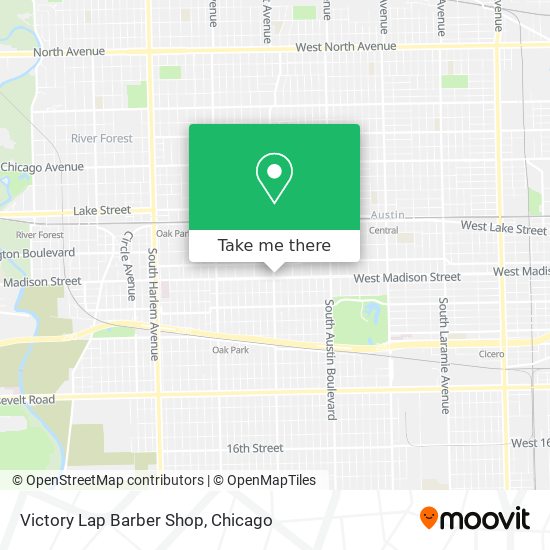 Victory Lap Barber Shop map