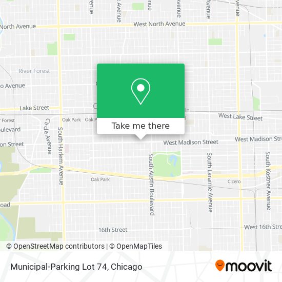 Municipal-Parking Lot 74 map