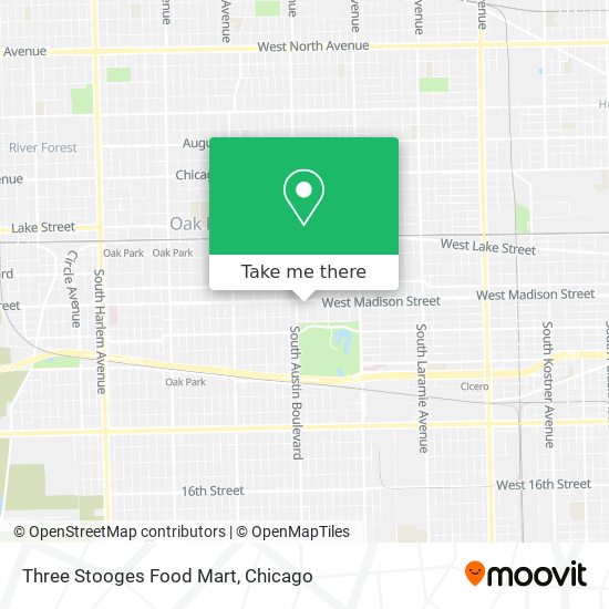 Mapa de Three Stooges Food Mart