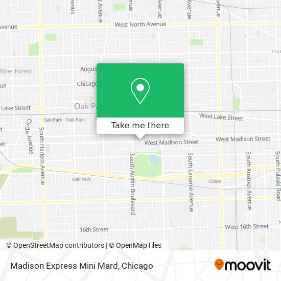 Madison Express Mini Mard map