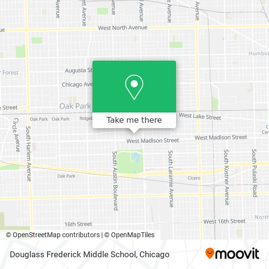 Mapa de Douglass Frederick Middle School