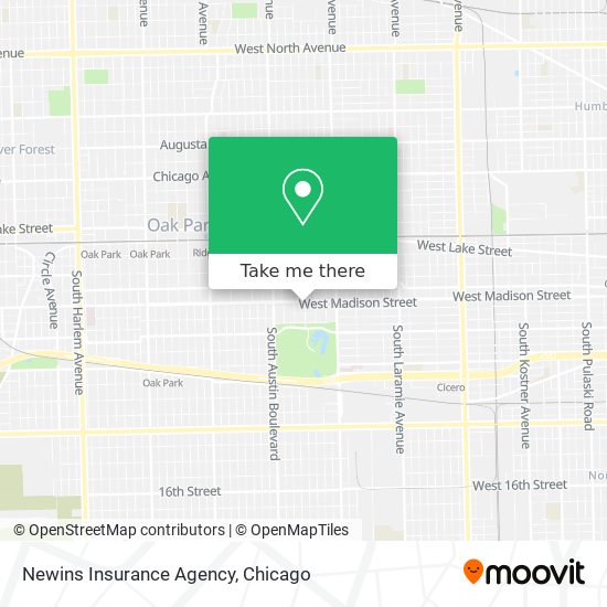 Mapa de Newins Insurance Agency