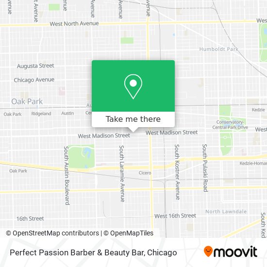 Mapa de Perfect Passion Barber & Beauty Bar