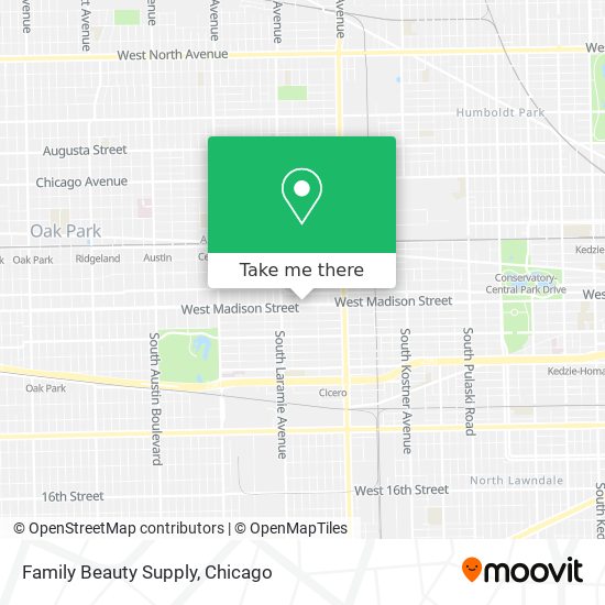 Mapa de Family Beauty Supply