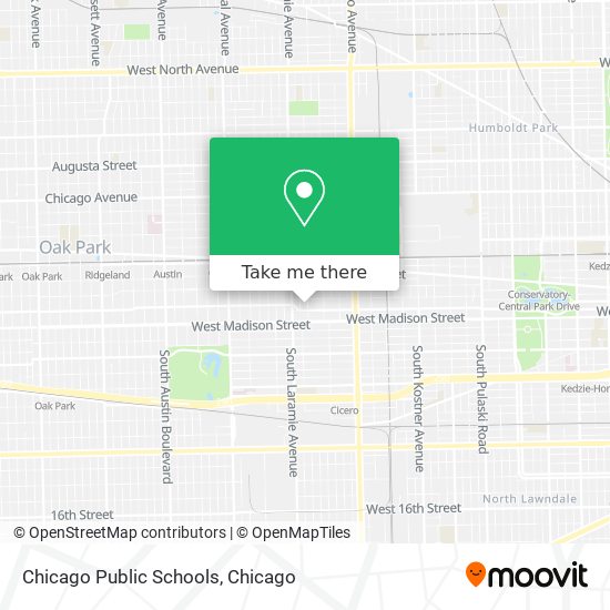 Mapa de Chicago Public Schools