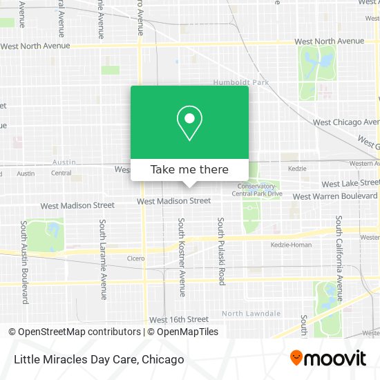 Mapa de Little Miracles Day Care