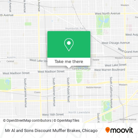 Mr Al and Sons Discount Muffler Brakes map