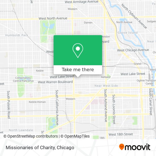 Mapa de Missionaries of Charity