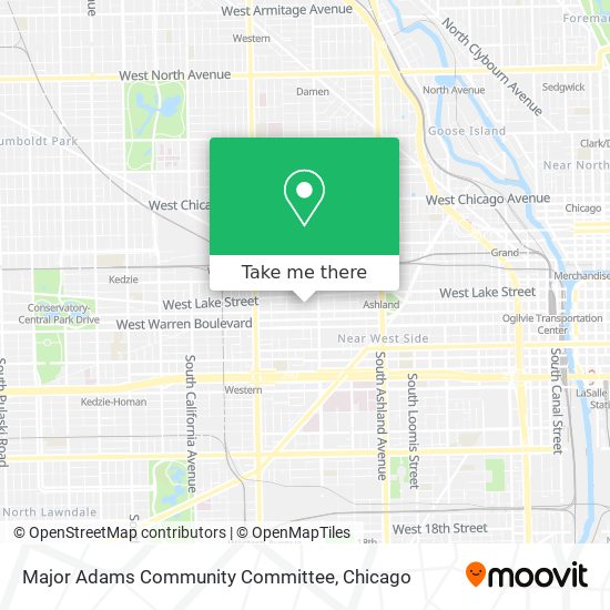 Major Adams Community Committee map