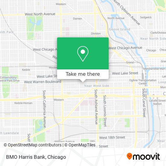 BMO Harris Bank map