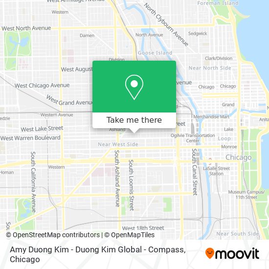 Mapa de Amy Duong Kim - Duong Kim Global - Compass